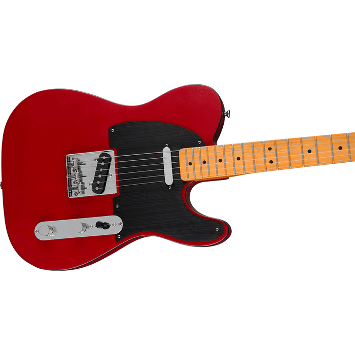Guitarra Eléctrica Squier 40th Anniversary Telecaster, Vintage Edition con mástil de maple - Satin Dakota Red