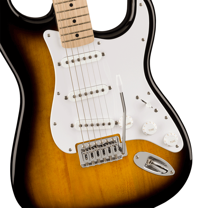 Guitarra Eléctrica Squier Sonic Stratocaster con mástil de maple - 2 tone Sunburst