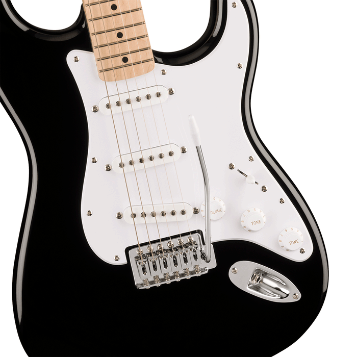 Guitarra Eléctrica Squier Sonic Stratocaster con mástil de maple - Black