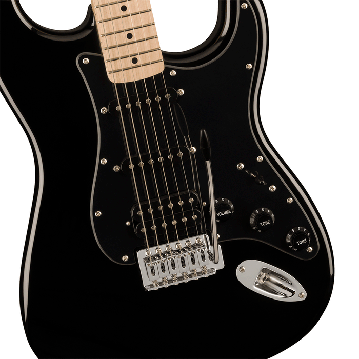 Guitarra Eléctrica Squier Sonic Stratocaster HSS con mástil de maple - Black
