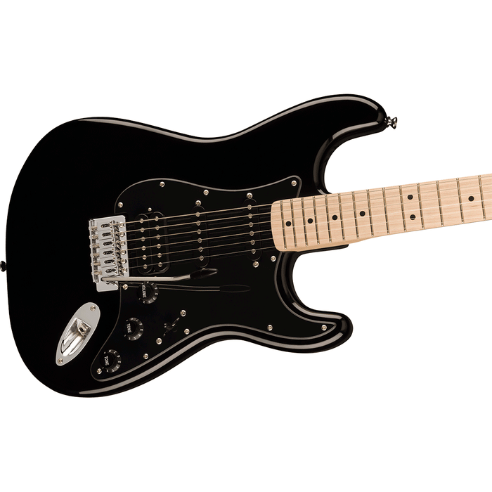 Guitarra Eléctrica Squier Sonic Stratocaster HSS con mástil de maple - Black