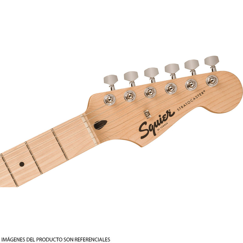 Guitarra Eléctrica Squier Sonic® Stratocaster® HSS con diapasón de Maple - Black