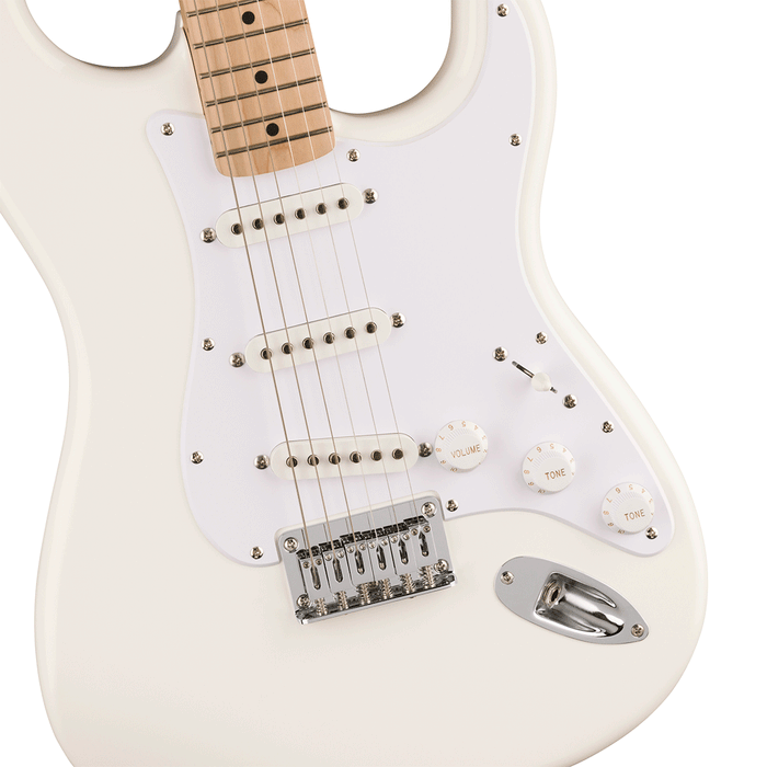 Guitarra Eléctrica Squier Sonic Stratocaster HT con mástil de maple - Artic White