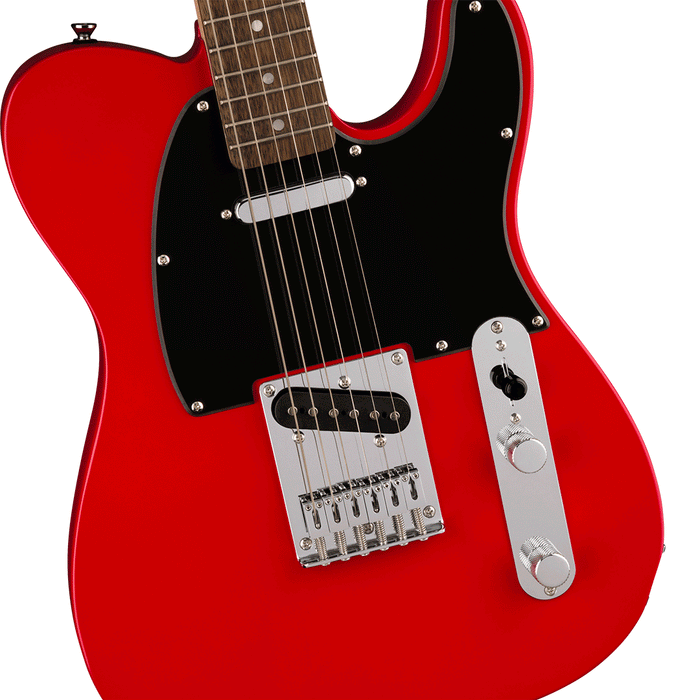 Guitarra Eléctrica Squier Sonic Telecaster con mástil de laurel - Torino Red