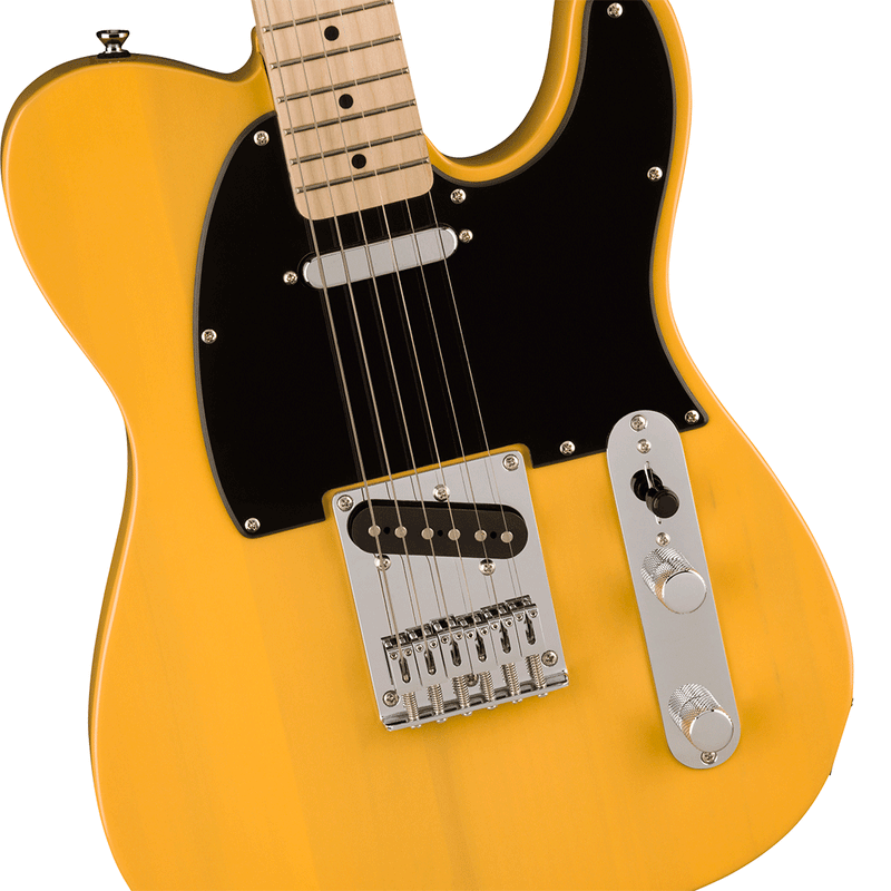 Guitarra Eléctrica Squier Sonic® Telecaster® con diapasón de Maple - Butterscotch Blonde