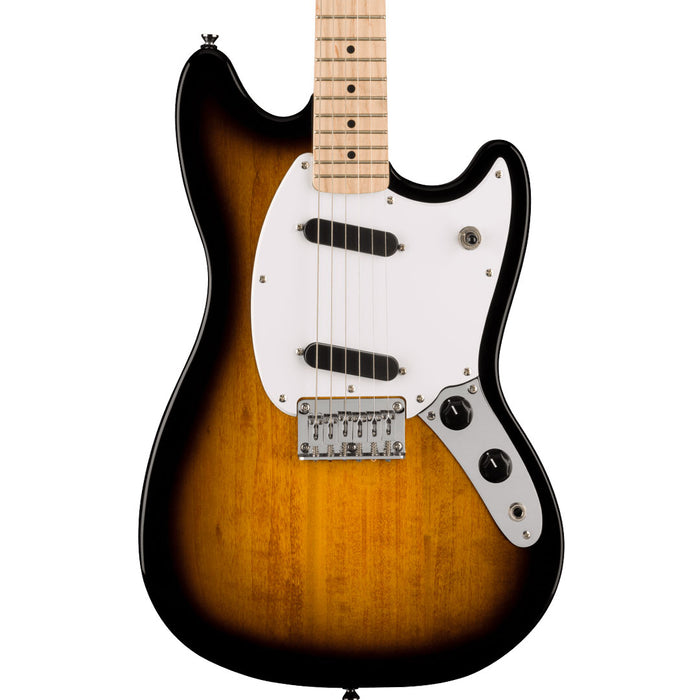 Guitarra Eléctrica Squier Sonic Mustang con mástil de Maple - 2 Tone Suburst