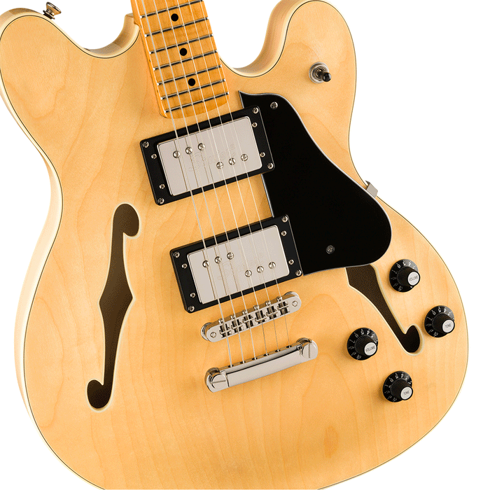 Guitarra Eléctrica Squier Classic Vibe Starcaster con mástil de Maple - Natural
