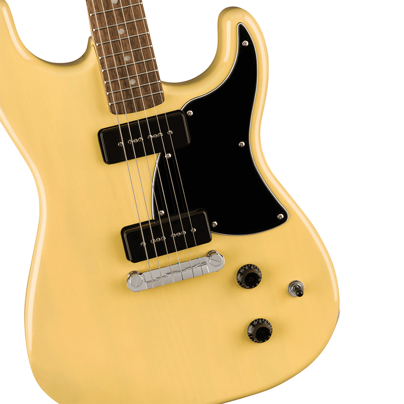 Guitarra Eléctrica Squier Paranormal Strat-O-Sonic con mástil de Laurel - Vintage Blonde