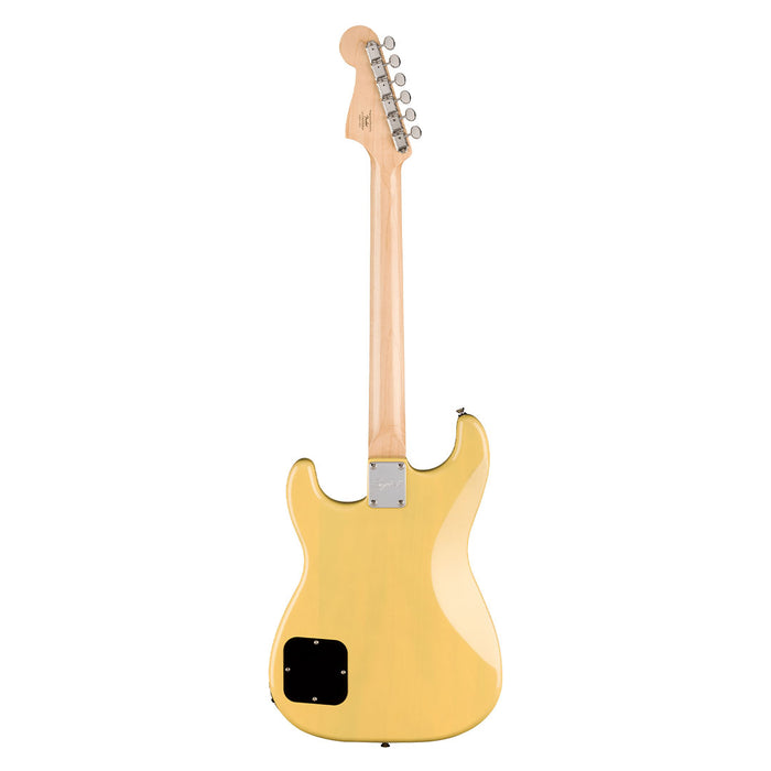 Guitarra Eléctrica Squier Paranormal Strat-O-Sonic con mástil de Laurel - Vintage Blonde