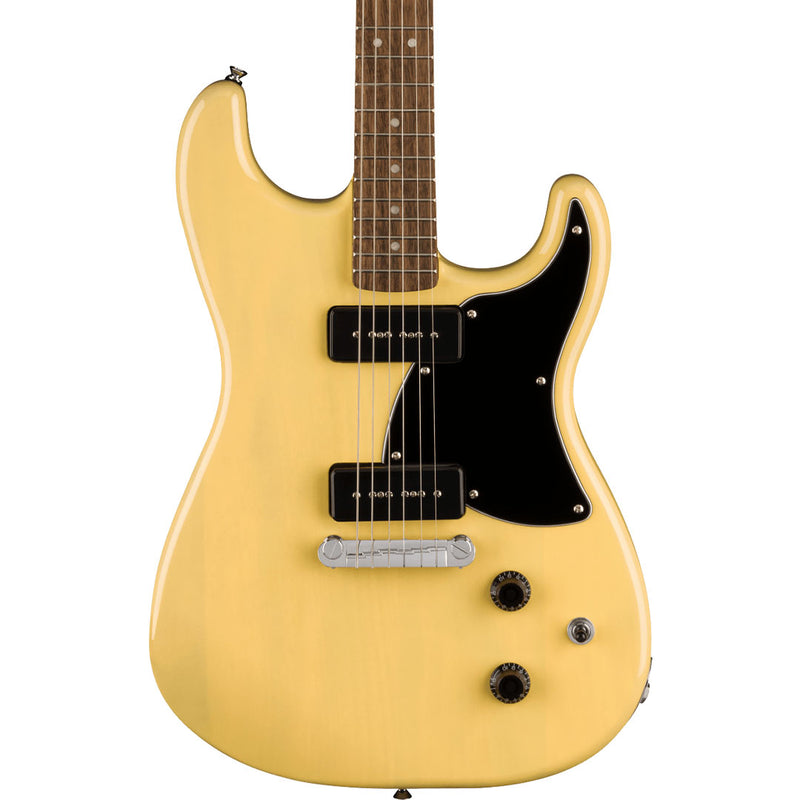 Guitarra Eléctrica Squier Paranormal Strat-O-Sonic con mástil de Laurel - Vintage Blonde
