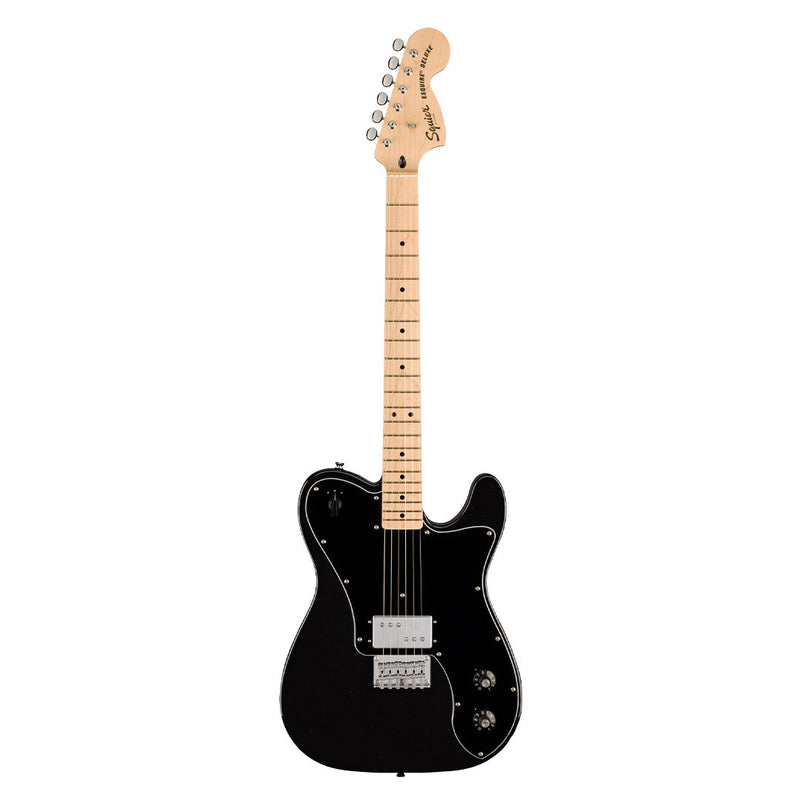 Guitarra Eléctrica Squier Paranormal Esquire Deluxe con mástil de Maple - Metallic Black