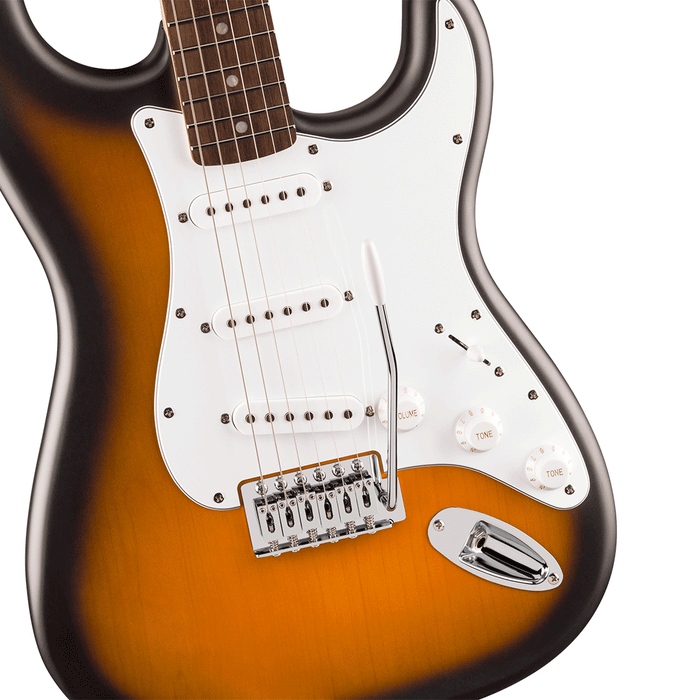 Guitarra Eléctrica Squier Debut Stratocaster con mástil de Laurel - 2 Tone Sunburst