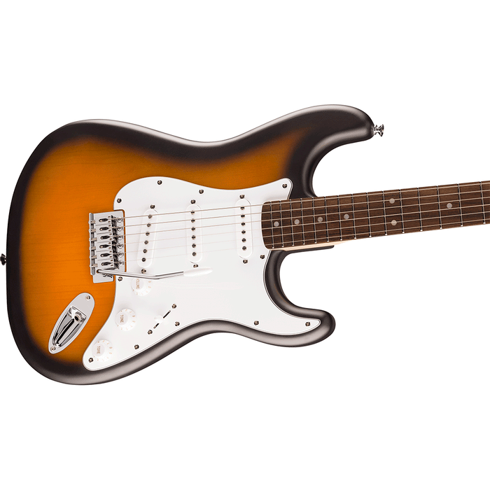 Guitarra Eléctrica Squier Debut Stratocaster con mástil de Laurel - 2 Tone Sunburst