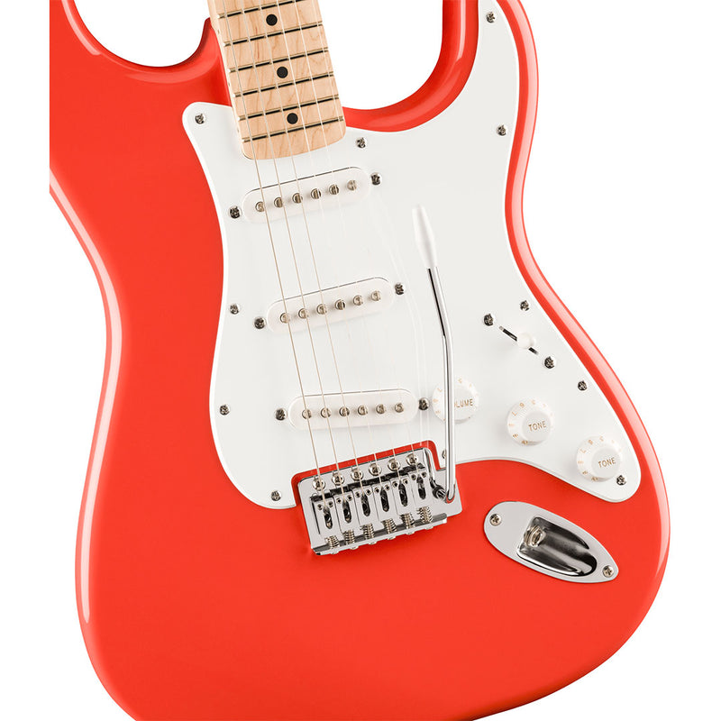 Guitarra Eléctrica Squier FSR Sonic® Stratocaster® con diapasón de Maple - Fiesta Red