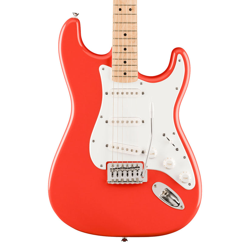 Guitarra Eléctrica Squier FSR Sonic® Stratocaster® con diapasón de Maple - Fiesta Red