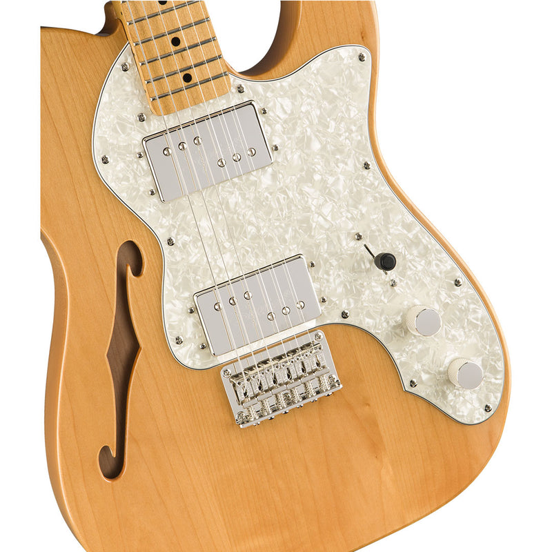 Guitarra Eléctrica Squier Classic Vibe '70s Telecaster® Thinline con diapasón de Maple - Natural