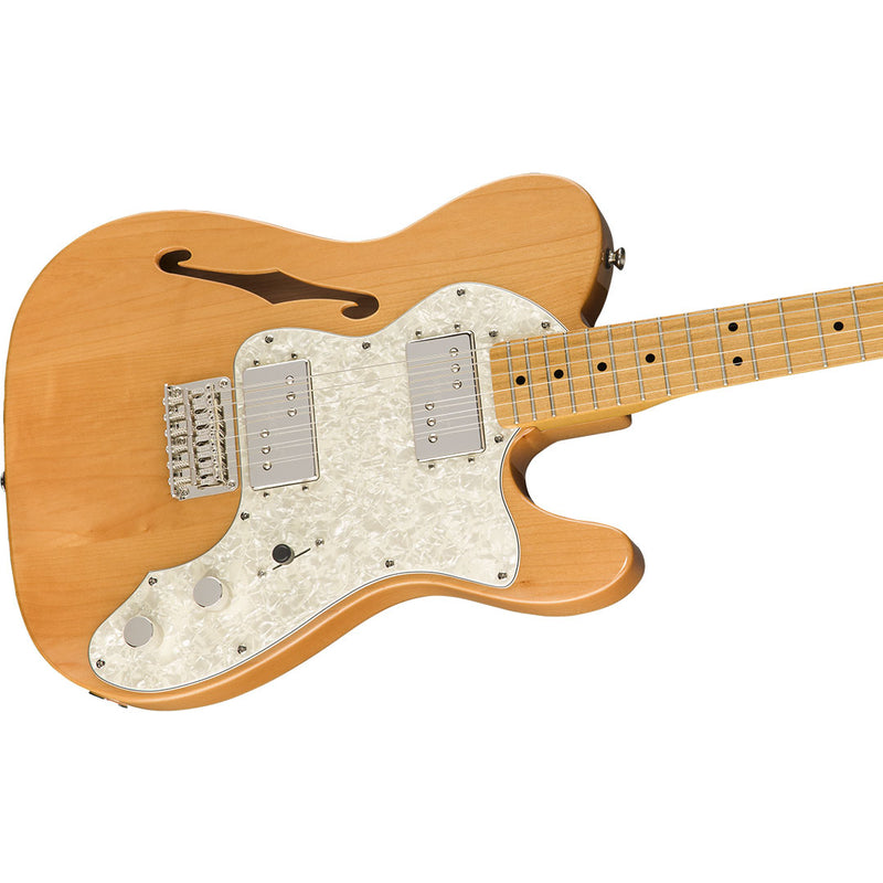 Guitarra Eléctrica Squier Classic Vibe '70s Telecaster® Thinline con diapasón de Maple - Natural