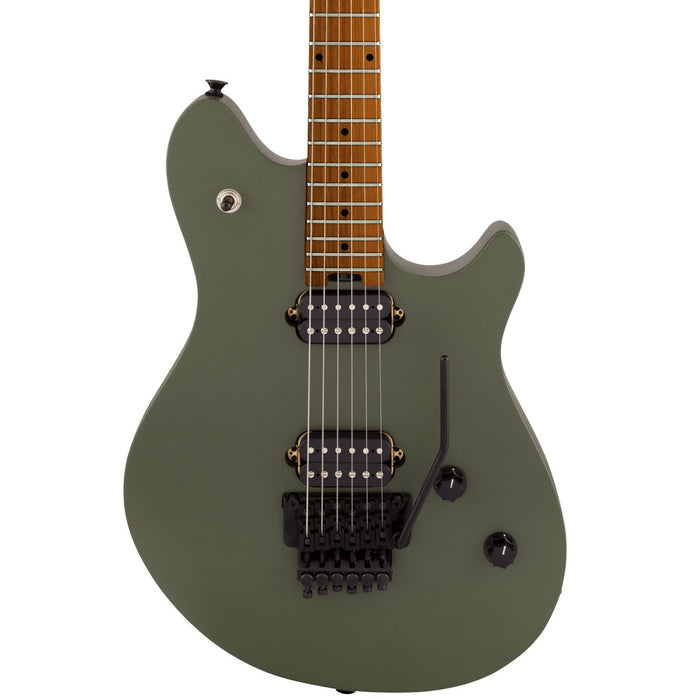 Guitarra Eléctrica EVH Wolfgang WG Standard con mástil de Maple - Matte Army Drab