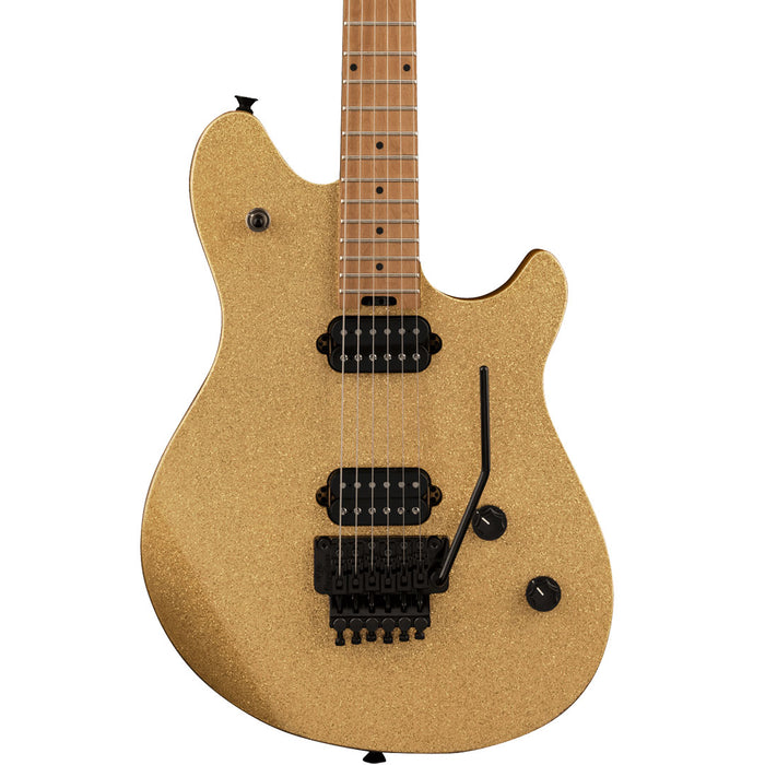 Guitarra Eléctrica EVH Wolfgang WG Standard con mástil de Maple - Gold Sparkle