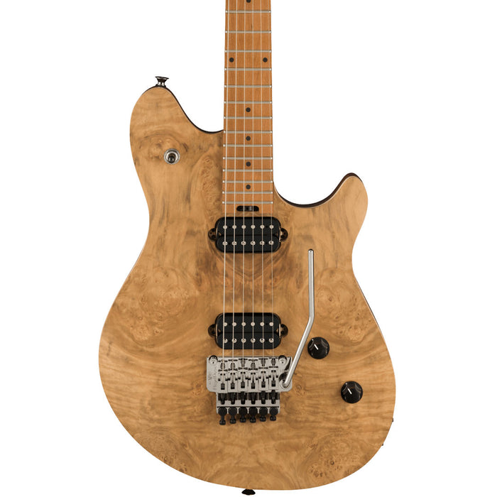 Guitarra Eléctrica EVH Wolfgang WG Standard Exotic Laurel Burl con mástil de Maple - Natural