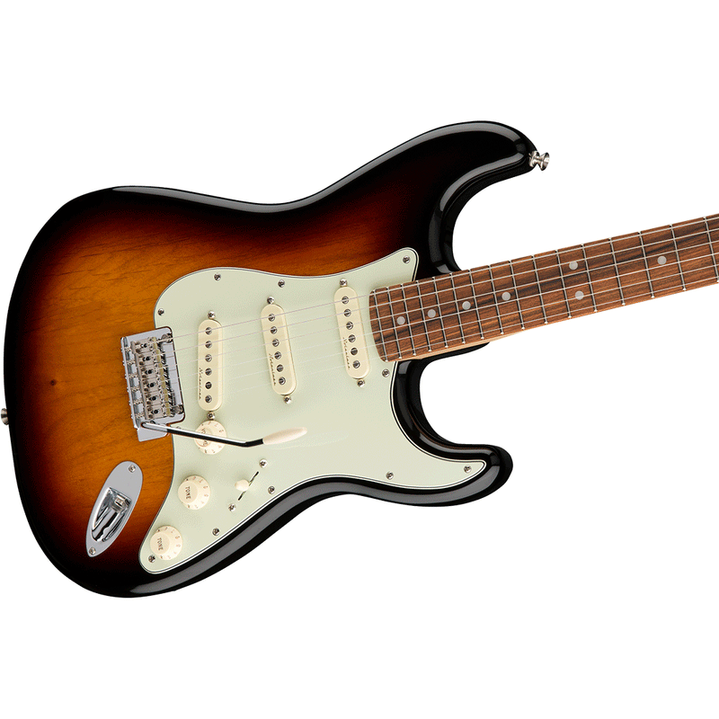 Guitarra Eléctrica Fender Deluxe Roadhouse Stratocaster con mástil Pau Ferro - 3 Color Sunburst