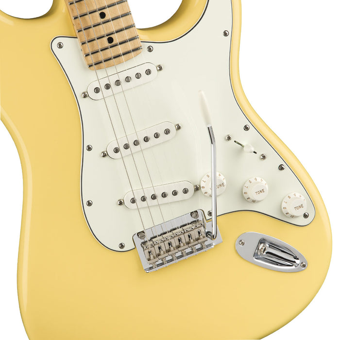 Guitarra Eléctrica Fender Player Stratocaster mástil de Maple - Buttercream