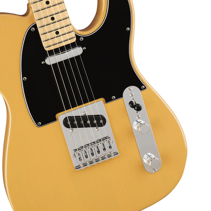 Guitarra Eléctrica Fender Player Telecaster con mástil de maple, Butterscotch Blonde