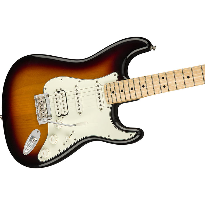 Guitarra Eléctrica Fender Player Stratocaster HSS con mástil de Maple- 3 Tone Sunburst
