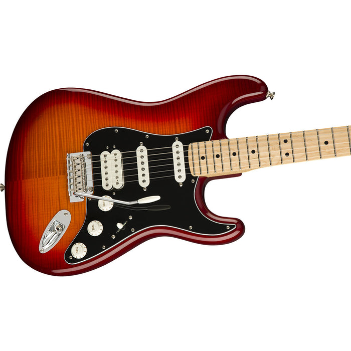 Guitarra Eléctrica Fender Player Stratocaster HSS Plus Top con mástil de maple - Aged Cherry Burst
