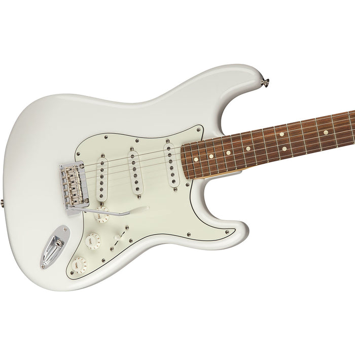 Guitarra Eléctrica Fender Player Stratocaster con mástil Pau Ferro - Polar White