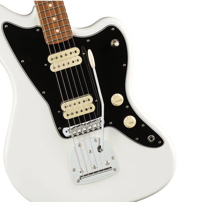 Guitarra Eléctrica Fender Player Jazzmaster con mástil Pau Ferro - Polar White