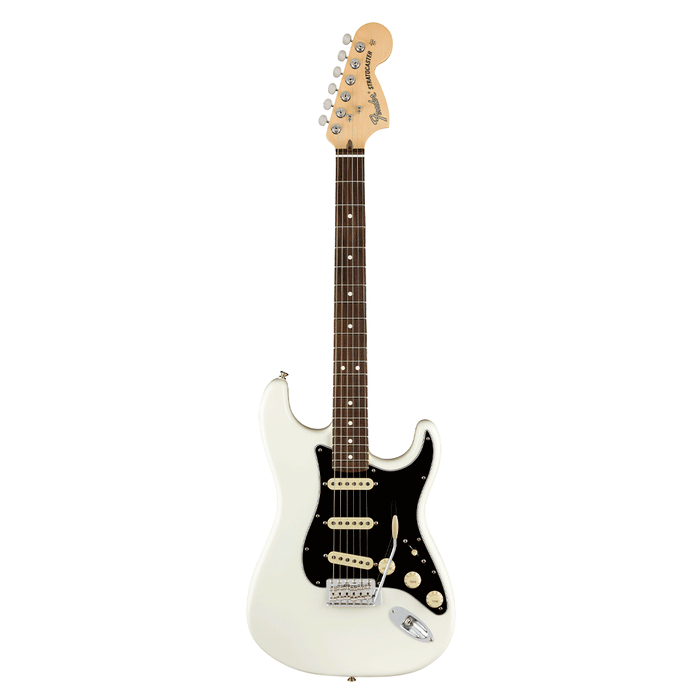 Guitarra Eléctrica Fender American Performer Stratocaster con mástil de Rosewood - Arctic White