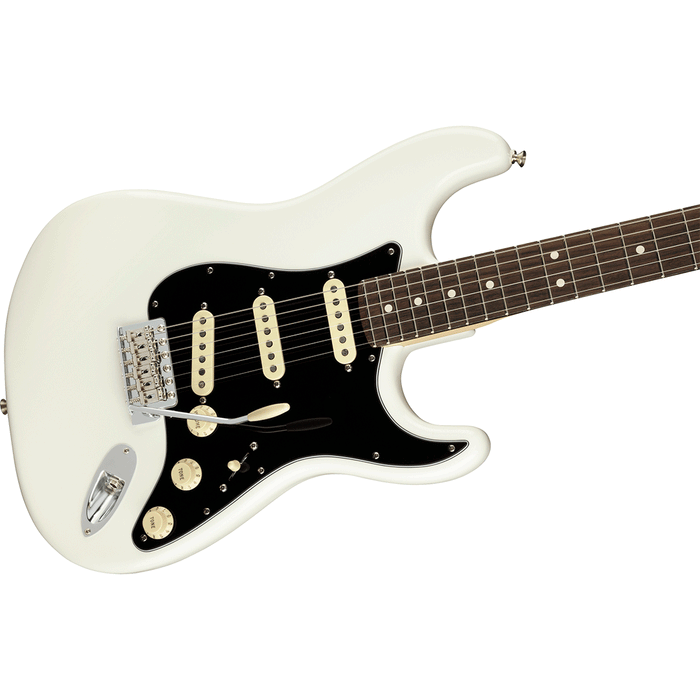 Guitarra Eléctrica Fender American Performer Stratocaster con mástil de Rosewood - Arctic White