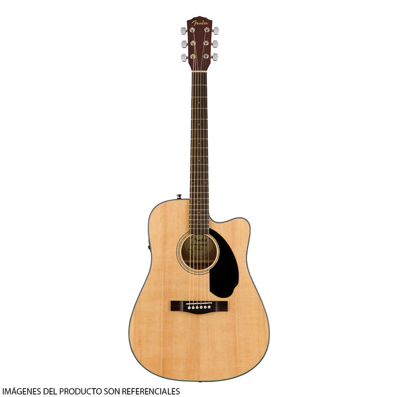 Guitarra Electroacústica Fender CD-60SCE Dreadnought - Natural