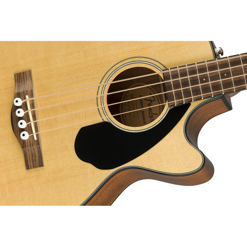 Bajo Electroacústico Fender CB-60SCE Concert Bass con diapasón de Nogal - Natural