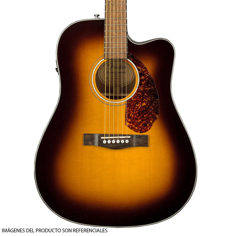 Guitarra Electroacústica Fender CD-140SCE Dreadnought - Sunburst (INCLUYE CASE)