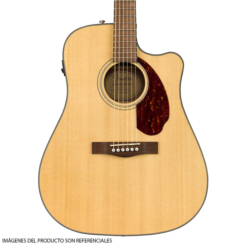 Guitarra Electroacústica Fender CD-140SCE Dreadnought - Natural (INCLUYE CASE)