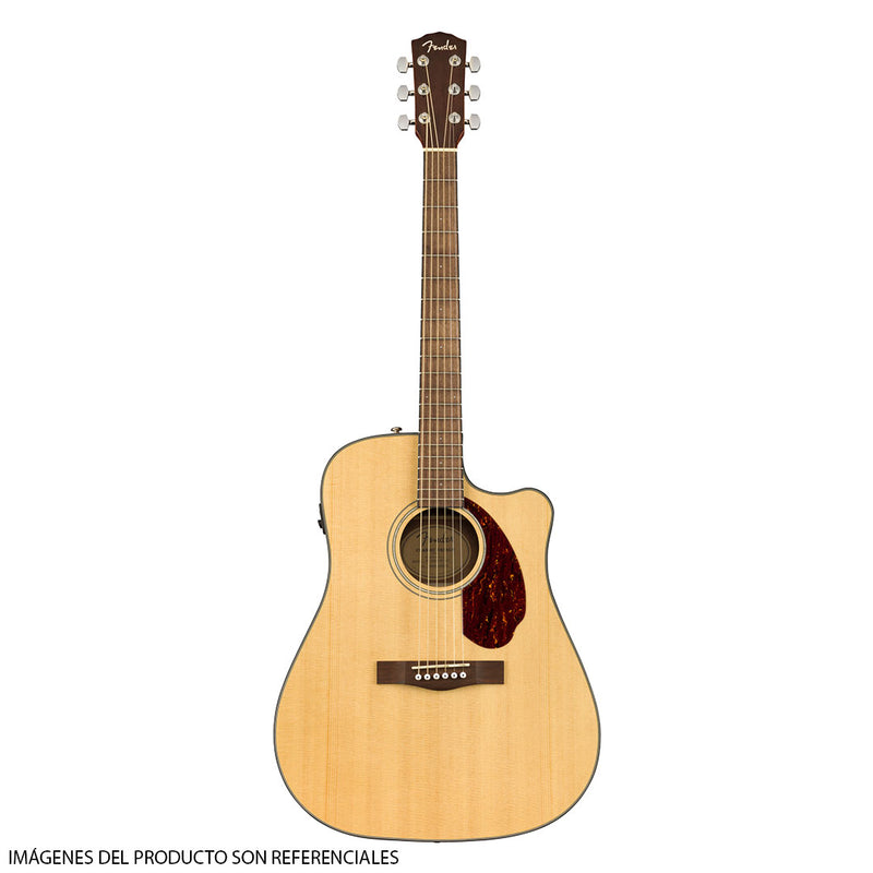 Guitarra Electroacústica Fender CD-140SCE Dreadnought - Natural (INCLUYE CASE)