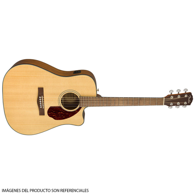 Guitarra Electroacústica Fender CD-140SCE Dreadnought - Natural (INCLUYE CASE)