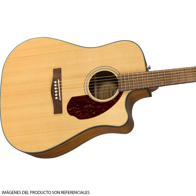 Guitarra Electroacústica Fender CD-140SCE Dreadnought - Natural (INCLUYE CASE)