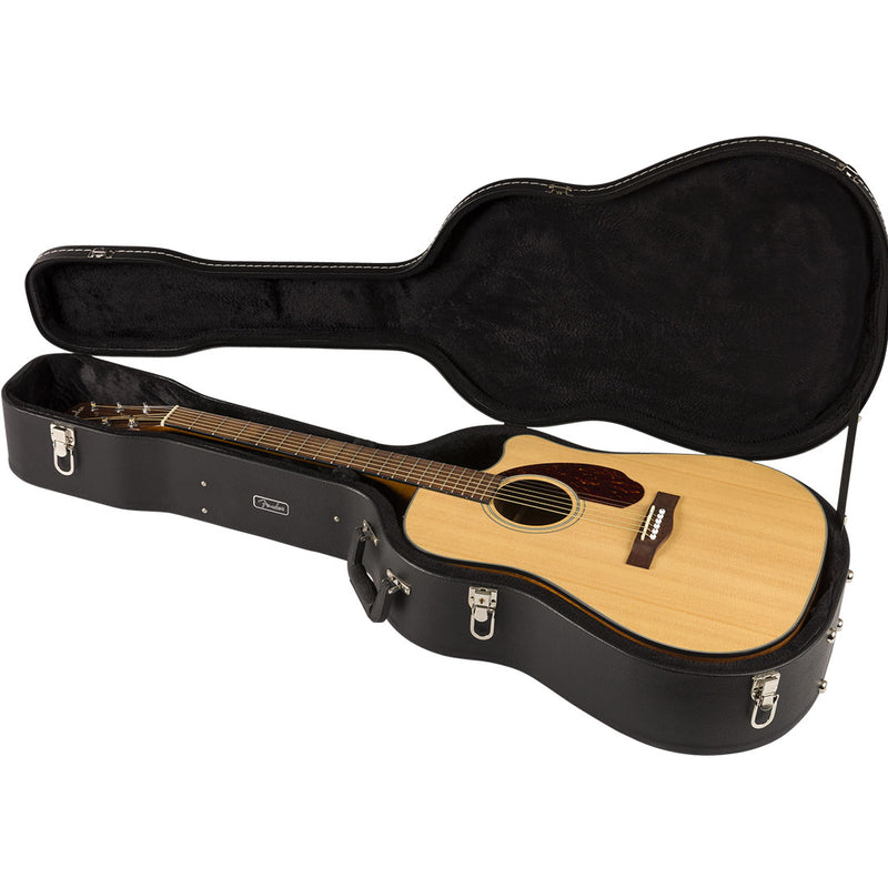 Guitarra Electroacústica Fender CD-140SCE Dreadnought - Natural (INCLUYE CASE)