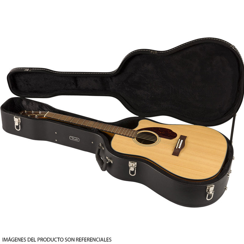 Guitarra Electroacústica Fender CD-140SCE Dreadnought - Natural (INCLUYE CASE)