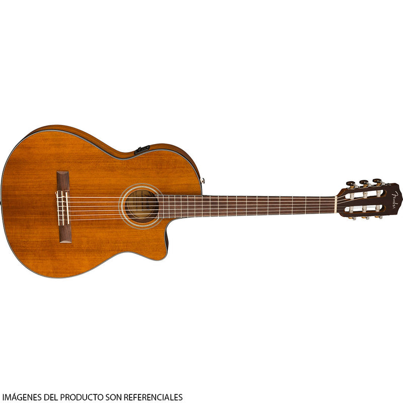 Guitarra Electroacústica de Cuerdas de Nylon Fender CN-140SCE - Natural