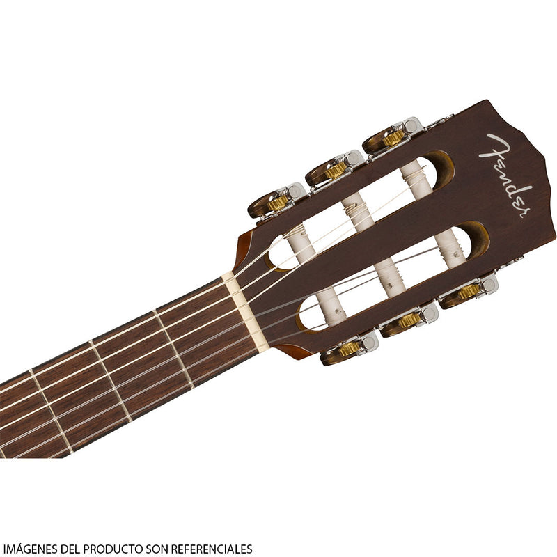 Guitarra Electroacústica de Cuerdas de Nylon Fender CN-140SCE - Natural