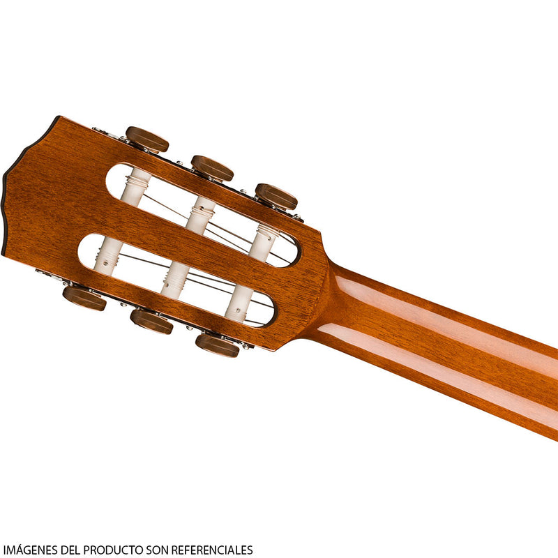 Guitarra Electroacústica de Cuerdas de Nylon Fender CN-140SCE - Natural