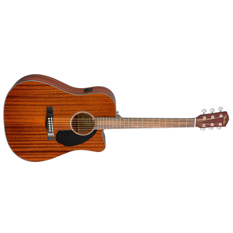 Guitarra Electroacústica Fender CD-60SCE Dreadnought - All Mahogany