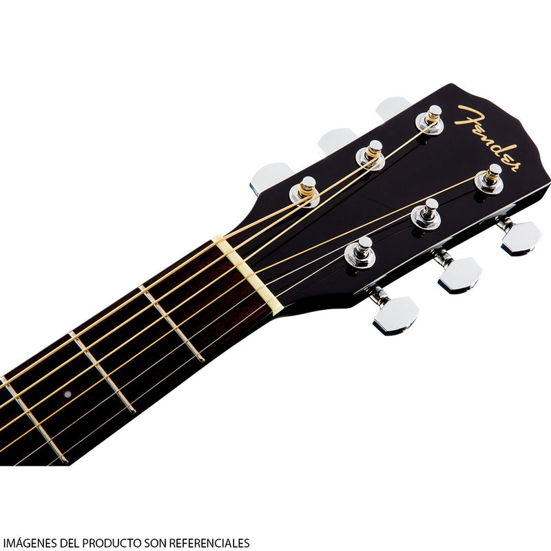 Guitarra Electroacústica Fender CD-60SCE Dreadnought - Black