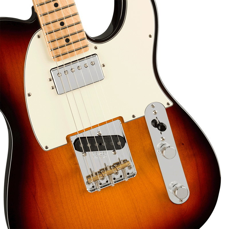 Guitarra Eléctrica Fender American Performer Telecaster Humbucking con mástil de Maple - 3 Tone Sunburst