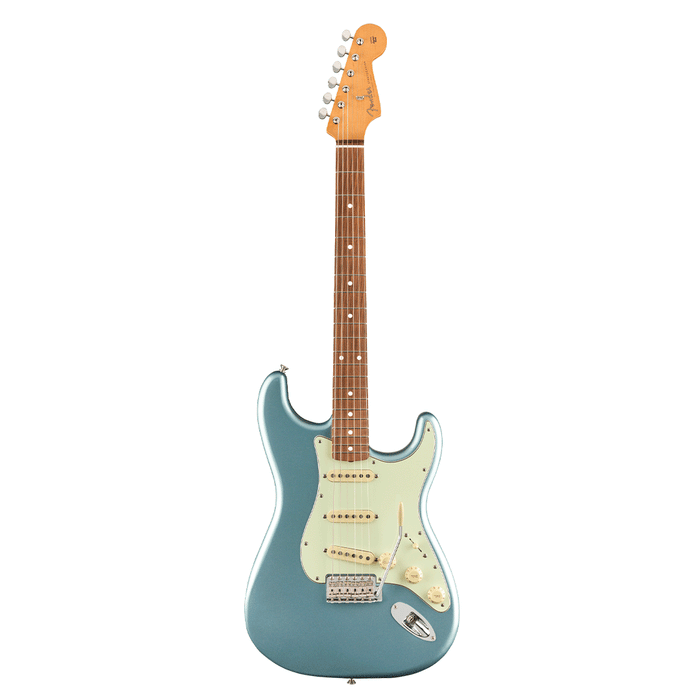 Guitarra Eléctrica Fender Vintera 60s Stratocaster con mástil de Pau Ferro- Ice Blue Metallic