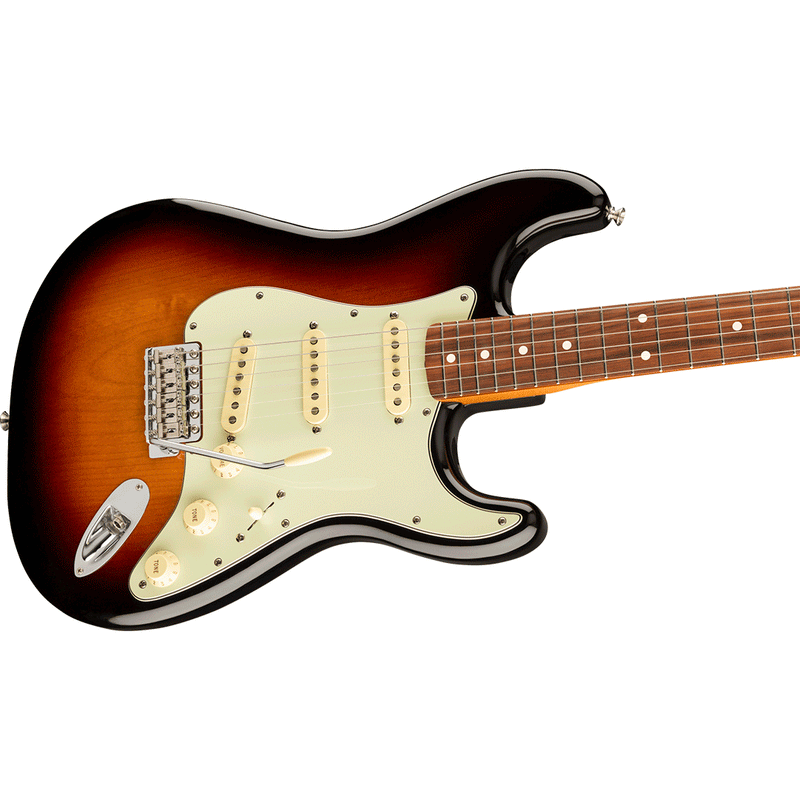 Guitarra Eléctrica Fender Vintera® '60s Stratocaster® con mástil de Pau Ferro - 3 Tone Sunburst